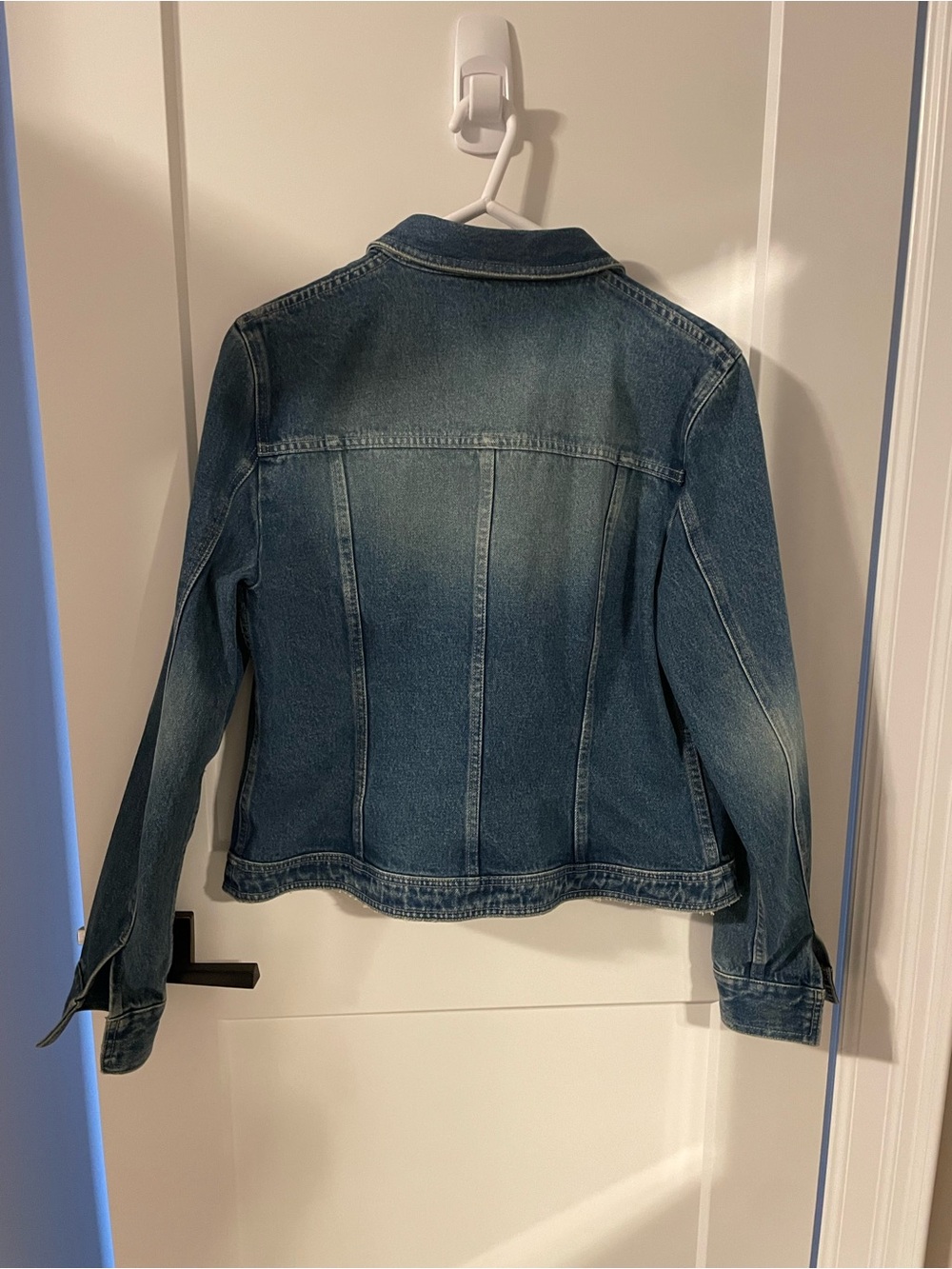Moda International Blue Washed Denim Jacket - Picture 2 of 2